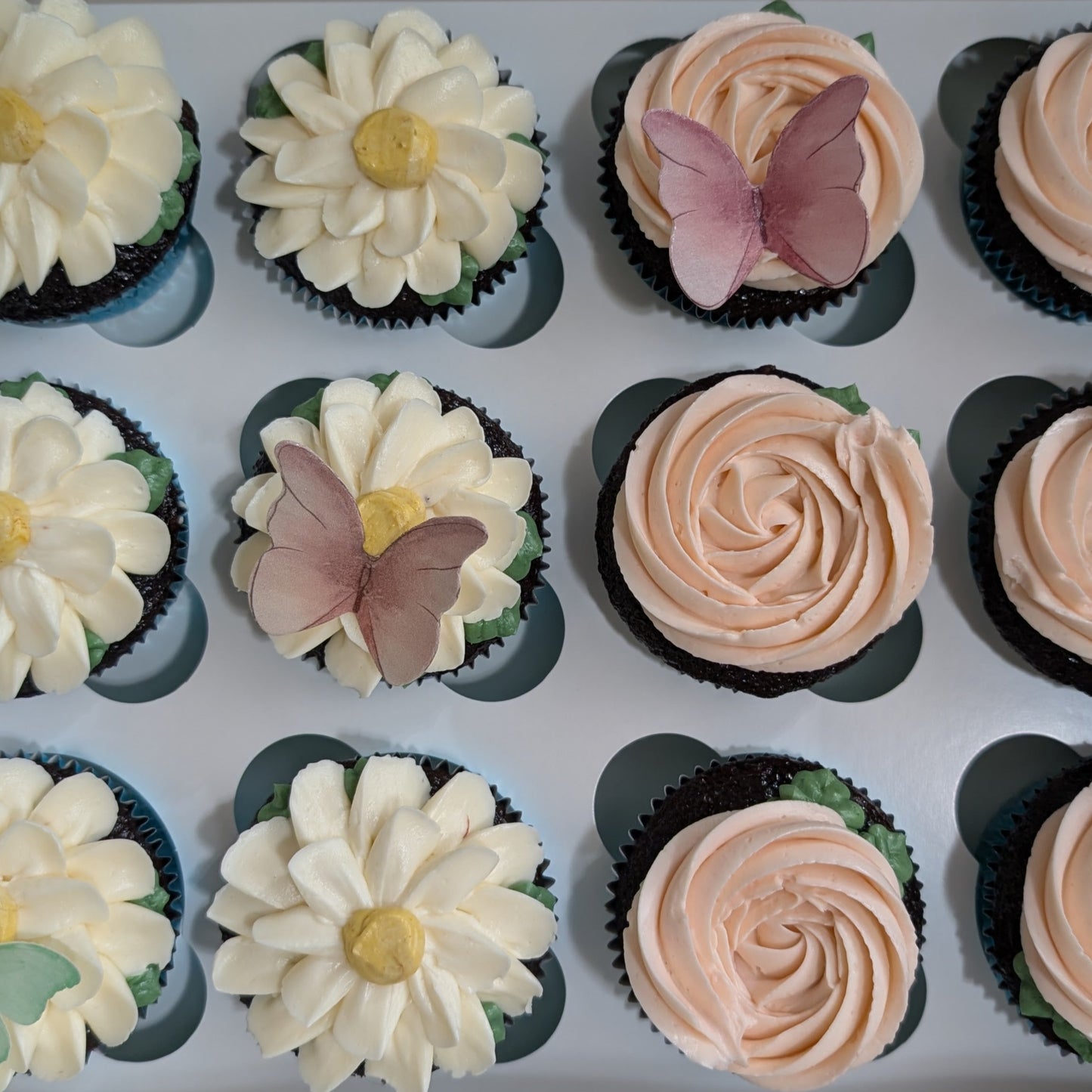 One Dozen Cupcakes